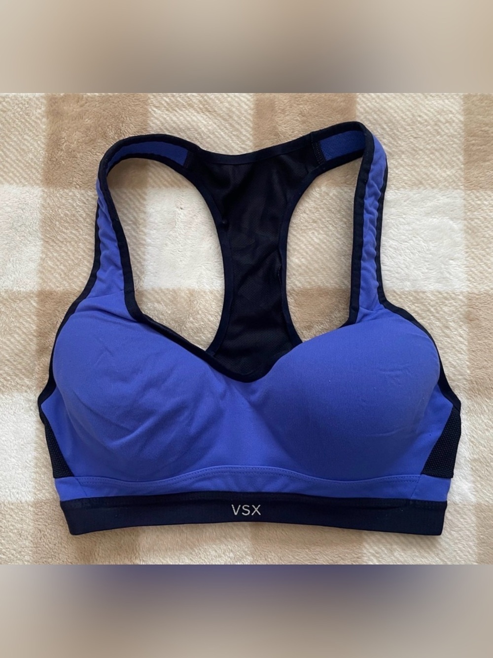 Blue Victoria Secret Sports Bra 32B
